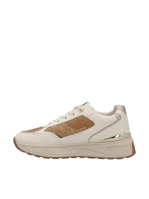 GEO Damen-Sneaker gebrochenes Wei&szlig;/Geo-Beige - Damenschuhe