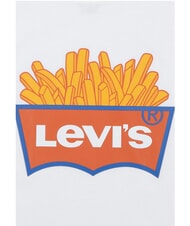 LEVI'S FRENCH FRY Kurzarm-T-Shirt Blanc de Blanc - Kinder-T-Shirt - 3
