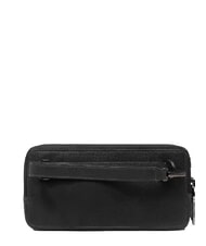 PIQUADRO CRONUS Clutch mit Kartenhalter und Handgelenktasche Schwarz - Damentaschen - 3
