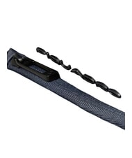 PIQUADRO WOLLEM Gummierter Stoffbeutel Blau - Umh&auml;ngetaschen Herren - 5