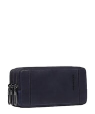PIQUADRO CRONUS Clutch mit Kartenhalter und Handgelenktasche Blau - Damentaschen - 2