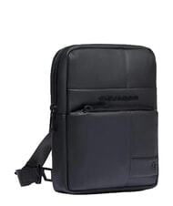 PIQUADRO WOLLEM Gummierter Stoffbeutel Schwarz - Umh&auml;ngetaschen Herren - 2