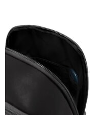 PIQUADRO VICTOR Leder-Ein-Schulter-Rucksack Schwarz - PC-Rucks&auml;cke - 6
