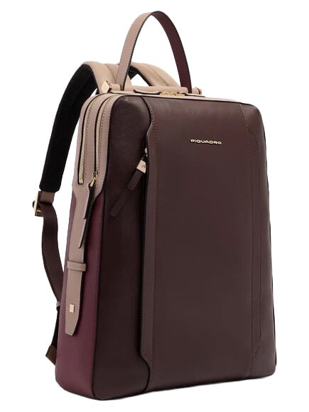 CIRCLE 15,6"-Laptop-Rucksack bordeauxrot/rosa - Damentaschen