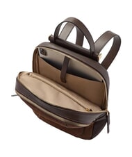 PIQUADRO CIRCLE Lederrucksack dunkelwalnussfarbenes Wildleder - Damentaschen - 4