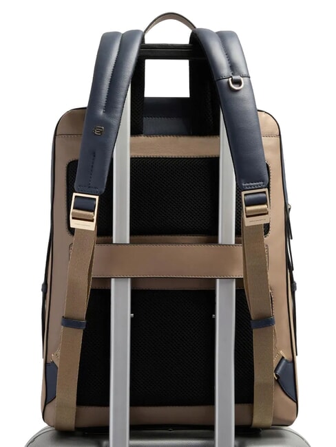 CIRCLE 15,6"-Laptop-Rucksack Taubengrau/Blau - Damentaschen