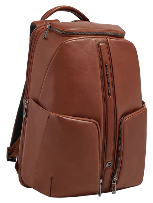 W143 15,6"-Laptop-Rucksack LEDER - Rucks&auml;cke f&uuml;r Schule &amp; Freizeit