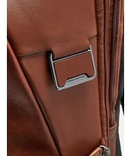 PIQUADRO W143 15,6"-Laptop-Rucksack LEDER - Rucks&auml;cke f&uuml;r Schule &amp; Freizeit - 5
