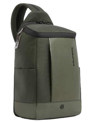 W145 Ein-Schulter-Rucksack mit 11-Zoll-iPad-Halterung GR&Uuml;N - Rucks&auml;cke f&uuml;r Schule &amp; Freizeit