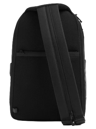 W145 Ein-Schulter-Rucksack mit 11-Zoll-iPad-Halterung Schwarz - Rucks&auml;cke f&uuml;r Schule &amp; Freizeit