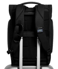 PIQUADRO W145 Rolltop-Rucksack f&uuml;r 15,6-Zoll-Laptop Schwarz - Rucks&auml;cke f&uuml;r Schule &amp; Freizeit - 3