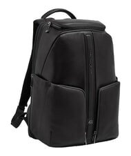PIQUADRO W143 15,6"-Laptop-Rucksack Schwarz - Rucks&auml;cke f&uuml;r Schule &amp; Freizeit - 2