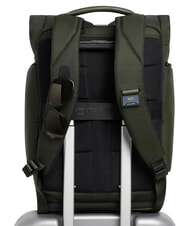 PIQUADRO W145 Rolltop-Rucksack f&uuml;r 15,6-Zoll-Laptop GR&Uuml;N - Rucks&auml;cke f&uuml;r Schule &amp; Freizeit - 3