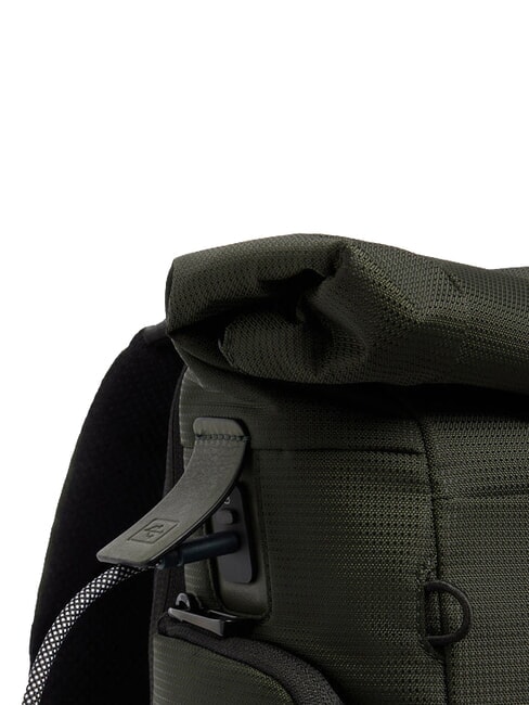 W145 Rolltop-Rucksack f&uuml;r 15,6-Zoll-Laptop GR&Uuml;N - Rucks&auml;cke f&uuml;r Schule &amp; Freizeit