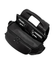 PIQUADRO W143 Reiserucksack und 14-Zoll-Laptophalterung Schwarz - Rucks&auml;cke f&uuml;r Schule &amp; Freizeit - 4
