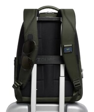 PIQUADRO W145 14-Zoll-Laptop-Rucksack GR&Uuml;N - Rucks&auml;cke f&uuml;r Schule &amp; Freizeit - 3