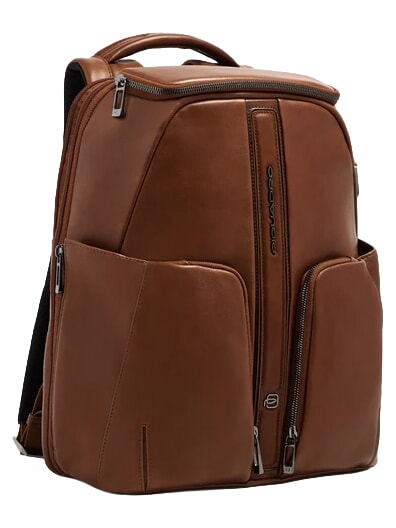 W143 Reiserucksack und 14-Zoll-Laptophalterung LEDER - Rucks&auml;cke f&uuml;r Schule &amp; Freizeit