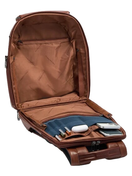 W143 Reiserucksack und 14-Zoll-Laptophalterung LEDER - Rucks&auml;cke f&uuml;r Schule &amp; Freizeit