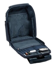 PIQUADRO W143 Reiserucksack und 14-Zoll-Laptophalterung Blau - Rucks&auml;cke f&uuml;r Schule &amp; Freizeit - 5