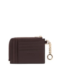 PIQUADRO CIRCLE Kartenhalter / Schl&uuml;sselhalter aus Leder bordeauxrot/rosa - Brieftaschen Herren - 2