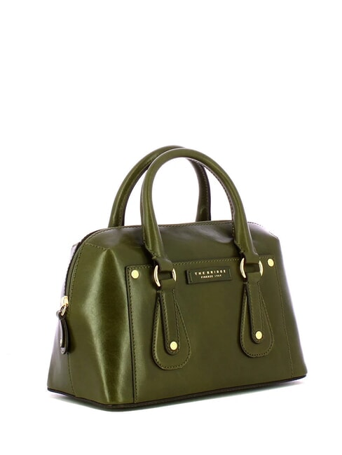 CECILIA Schultertasche mit Schultergurt Thymian abb gold - Damentaschen