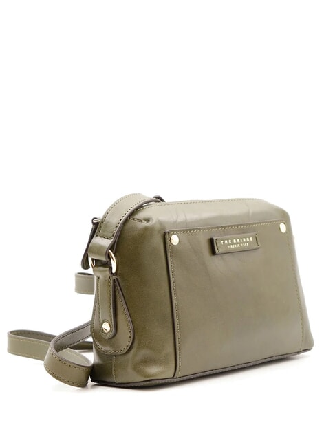 CECILIA Schultertasche aus Leder Thymian abb gold - Damentaschen
