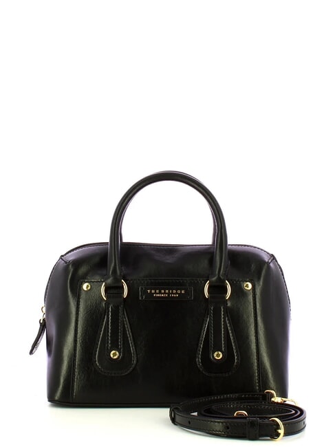 CECILIA Schultertasche mit Schultergurt Schwarzes Gold - Damentaschen