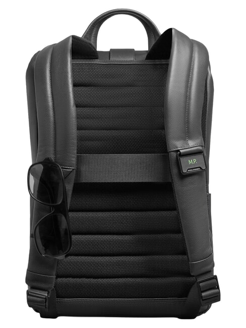 RUSSEL 14-Zoll-Laptop-Rucksack mit Klappe Schwarz - Rucks&auml;cke f&uuml;r Schule &amp; Freizeit