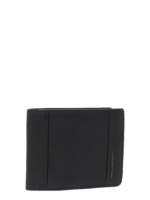 CRONUS Geldb&ouml;rse mit M&uuml;nzfach Schwarz - Brieftaschen Herren