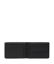 PIQUADRO CRONUS Geldb&ouml;rse mit M&uuml;nzfach Schwarz - Brieftaschen Herren - 4