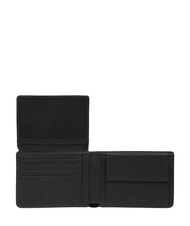 PIQUADRO CRONUS Geldb&ouml;rse mit M&uuml;nzfach Schwarz - Brieftaschen Herren - 5
