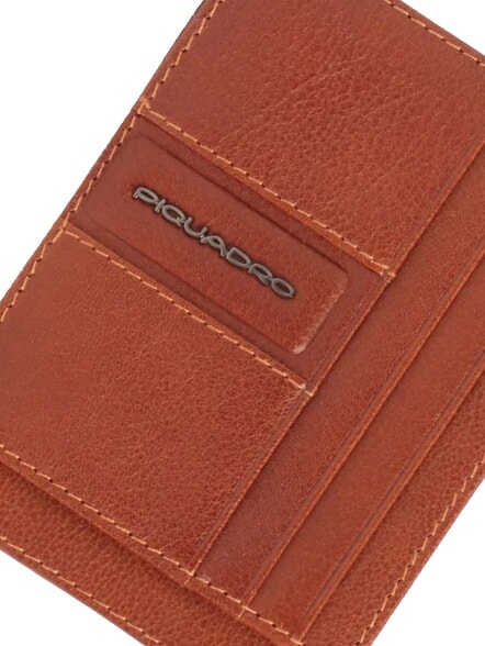 W143 Flacher Kartenhalter aus Leder LEDER - Brieftaschen Herren