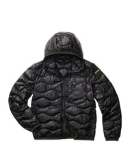 BLAUER WAVE Kurze Steppdaunenjacke Schwarz - Daunenjacken f&uuml;r Herren - 4
