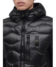 BLAUER WAVE Kurze Steppdaunenjacke Schwarz - Daunenjacken f&uuml;r Herren - 5
