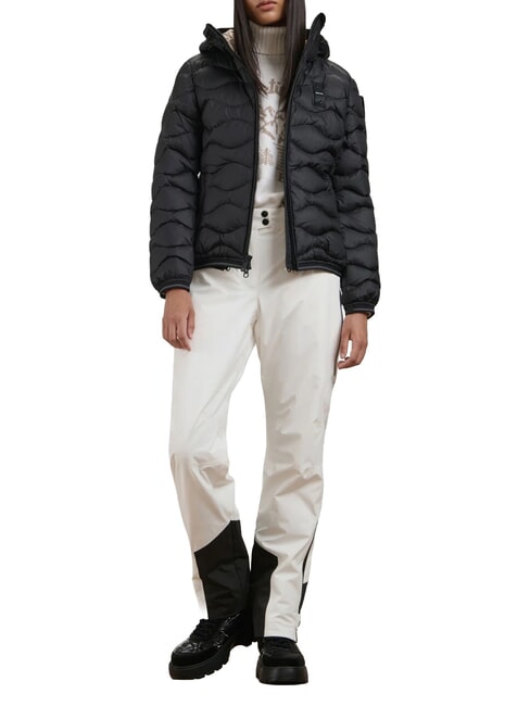 CAMELIA Kurze, wattierte Jacke schwarz-beige Innenausstattung 301 - Daunenjacken f&uuml;r Damen