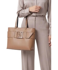 ARMANI EXCHANGE A|X BUCKLE Schulter-Shopper-Tasche - Damentaschen