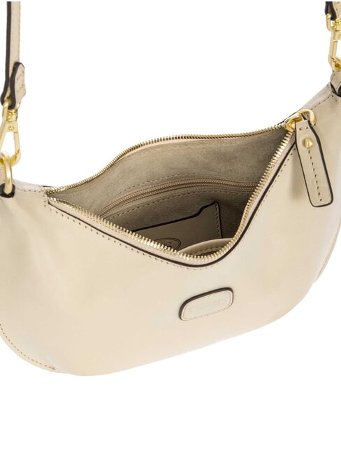VOLTERRA Schultertasche, Leder Elfenbein - Damentaschen