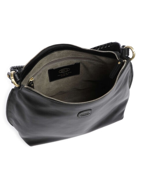 VOLTERRA Schultertasche mit Schultergurt Schwarz - Damentaschen