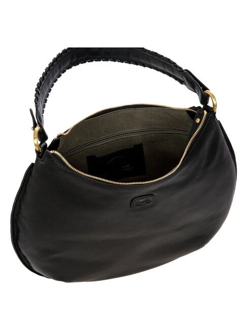 VOLTERRA Ledertasche mit Schulterriemen Schwarz - Damentaschen