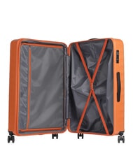 BRIC&rsquo;S NAUSICAA Gro&szlig;er, erweiterbarer Trolley ORANGE - Harte Trolleys - 2