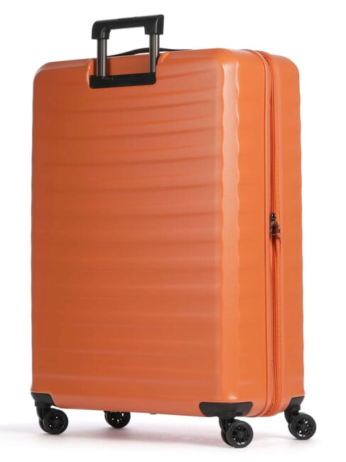 NAUSICAA Gro&szlig;er, erweiterbarer Trolley ORANGE - Harte Trolleys