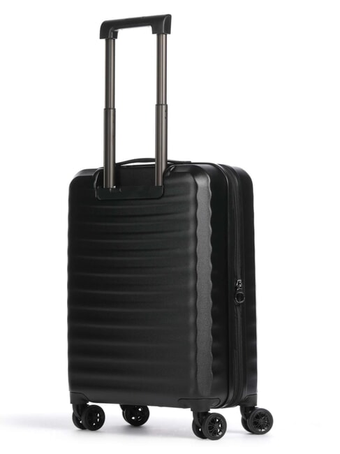 NAUSICAA Erweiterbarer Handgep&auml;cktrolley Schwarz - Handgep&auml;ck