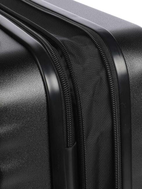 NAUSICAA Erweiterbarer Handgep&auml;cktrolley Schwarz - Handgep&auml;ck