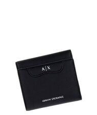 ARMANI EXCHANGE VIVIENNE Kompakte mittelgro&szlig;e Geldb&ouml;rse Schwarz - Brieftaschen Damen - 4