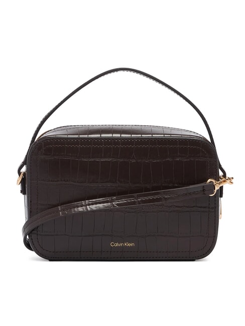 CK CROC Mini-Handtasche mit Schulterriemen k&ouml;stliches/antikes Silber - Damentaschen