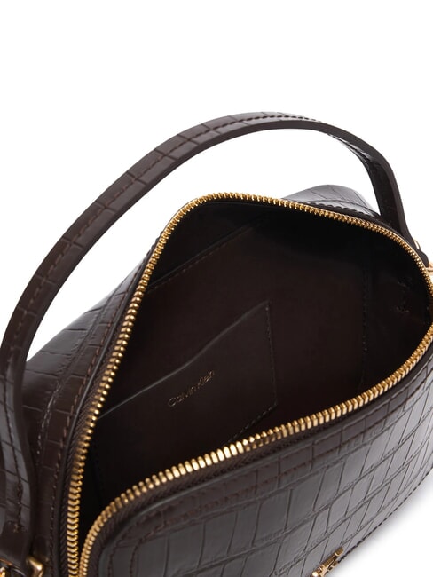 CK CROC Mini-Handtasche mit Schulterriemen k&ouml;stliches/antikes Silber - Damentaschen