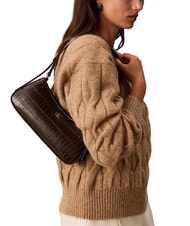 CALVIN KLEIN CK CROC Umh&auml;ngetasche k&ouml;stliches/antikes Silber - Damentaschen - 2