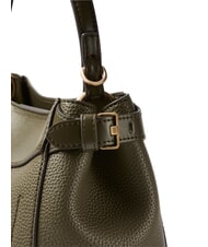 CALVIN KLEIN MIX MEDIA Mini-Handtasche mit Schulterriemen Olivennacht - Damentaschen - 3