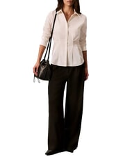 CALVIN KLEIN EMBLEM AOP Schultertasche Black AOP - Damentaschen - 2