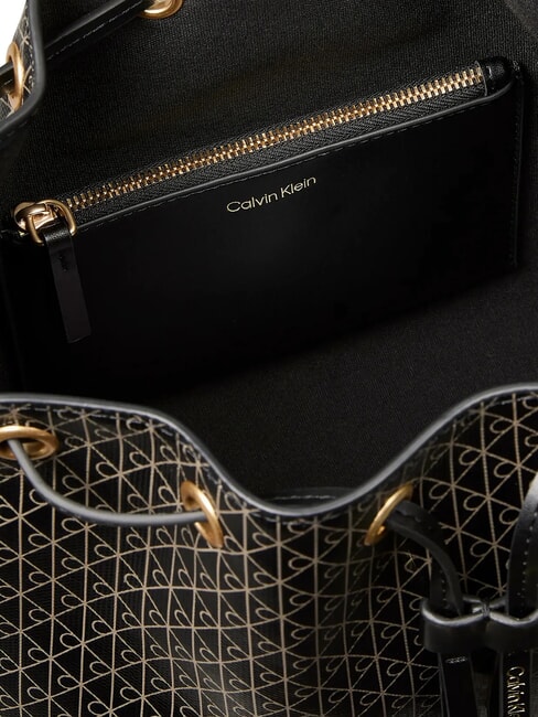 EMBLEM AOP Schultertasche Black AOP - Damentaschen
